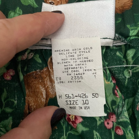 Vintage Lucia skirt Chrismas women’s, size 10 - Picture 6 of 14